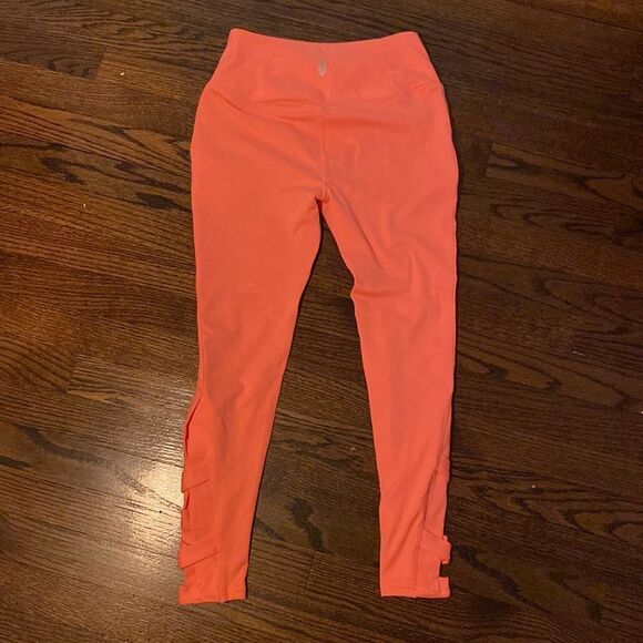 NWT Free People Small Papyana Punch Legging Waist Pocket Weaved Side Hems - Picture 4 of 9